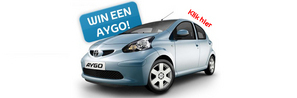 Van Ekris. 100 jaar jong. Win een gloednieuwe Toyota Aygo!