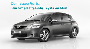 De nieuwe Auris, kom hem proefrijden!