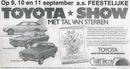 Corolla Carina 1600 de luxe 1977 Van Ekris Breukelen show