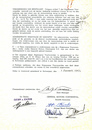 Dealer contract General Motors 1947 Gebr. van Ekris