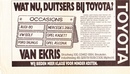 Gebruikte Duitse occasions bij Van Ekris. Advertentie VAR ro
