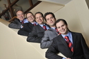 Gert, Harry, Ruud, Stefan en Ferry van Ekris 2012