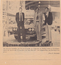 Gert van Ekris met broers in werkplaats Breukelen 1978