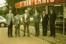 Gert van Ekris met delegatie uit Japan 1984 Mijdrecht