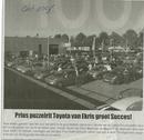 Prius puzzelrit Toyota van Ekris groot succes