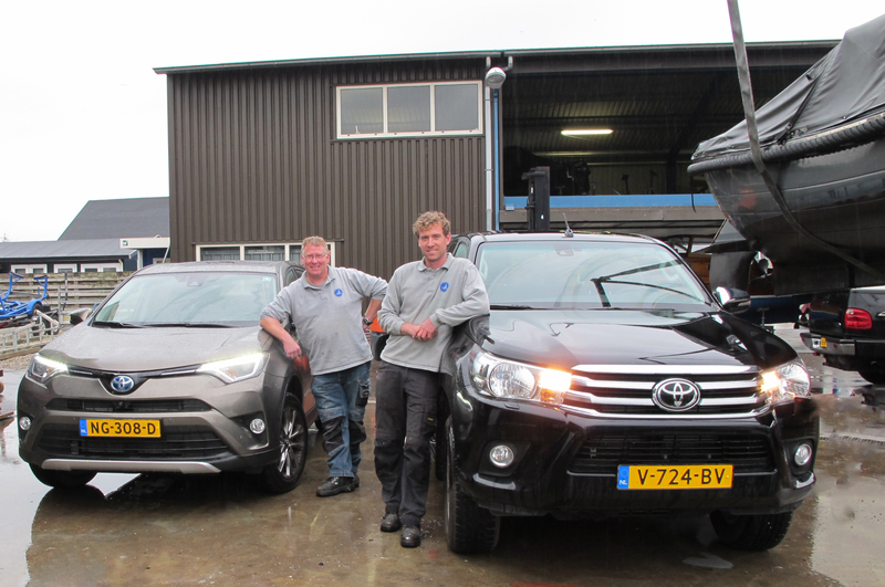 Toyota RAV4 en de Hilux Jachthaven Breukelen
