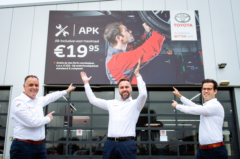 Toyota dealer voor gemeente Nieuwkoop Van Ekris in Alphen