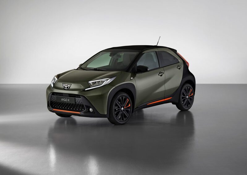 nieuwe Aygo 2022 bij Toyota dealer van Ekris