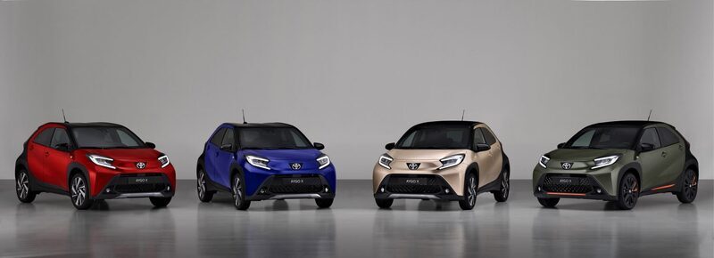 Details nieuwe Toyota Aygo 2022