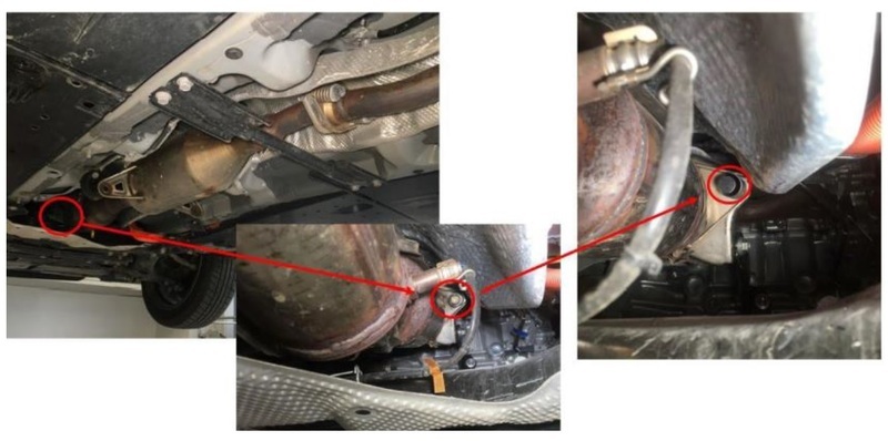 Antidiefstal doppen Toyota Prius Auris Hybride Katalysator