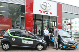 Toyota van Ekris levert opnieuw Aygo’s voor StudentCar