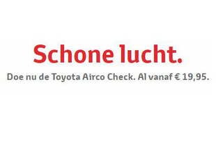 Airco check? Airco servicebeurt?
