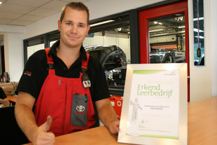 Van Ekris weer Erkend Leerbedrijf 2013