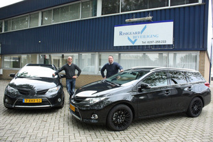 Risiguard beveiliging Mijdrecht in 2 stoere Auris Hybrid TS modellen