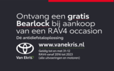 Gratis Bearlock op één occasion RAV4