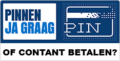 Direct afrekenen met pin of contant